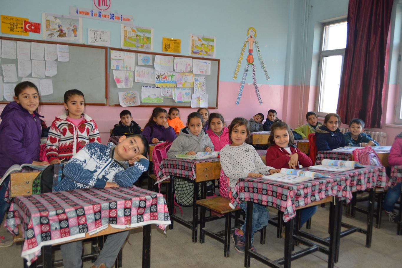 Siirtli öğrencilerin ikinci dönem heyecanı Siirtli öğrencilerin ikinci dönem heyecanı